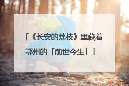 《长安的荔枝》里藏着鄂州的「前世今生」