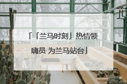 「兰马时刻」热情领嗨员 为兰马站台