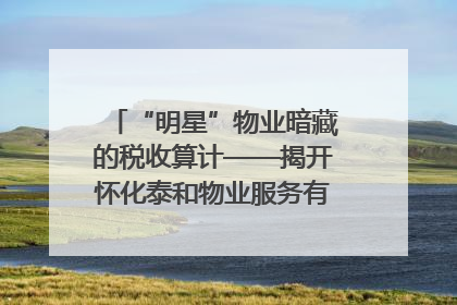 “明星”物业暗藏的税收算计——揭开怀化泰和物业服务有限公司隐匿未开票收入偷税真相