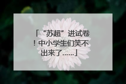 “苏超”进试卷！中小学生们笑不出来了……