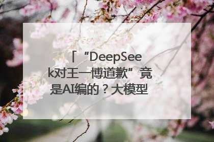 “DeepSeek对王一博道歉”竟是AI编的？大模型幻觉引发热搜假案