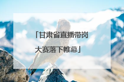 甘肃省直播带岗大赛落下帷幕