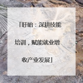 盱眙：深耕技能培训，赋能就业增收产业发展