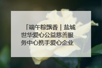 端午粽飘香｜盐城世华爱心公益慈善服务中心携手爱心企业发起情暖“城市守护者”慰问活动