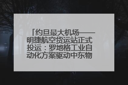 约旦最大机场——明捷航空货运站正式投运：罗地格工业自动化方案驱动中东物流未来新航向