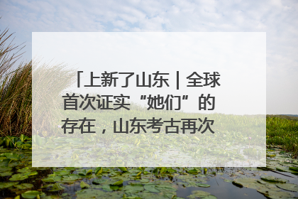 上新了山东｜全球首次证实“她们”的存在，山东考古再次震惊世界！