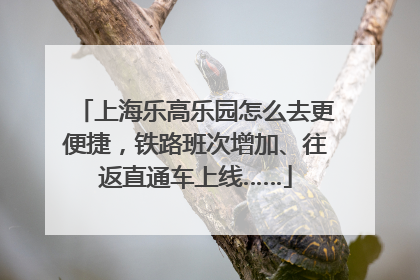 上海乐高乐园怎么去更便捷，铁路班次增加、往返直通车上线……