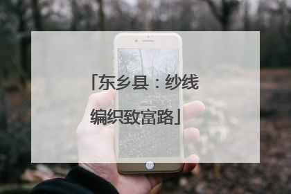 东乡县：纱线编织致富路