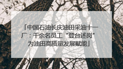 中国石油长庆油田采油十一厂：千余名员工“登台述岗” 为油田高质量发展赋能