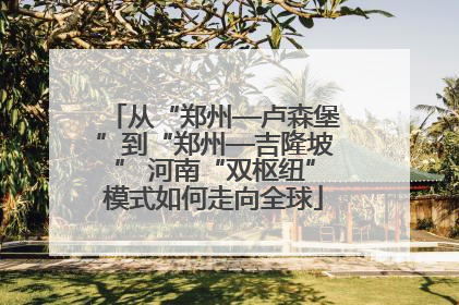 从“郑州—卢森堡”到“郑州—吉隆坡” 河南“双枢纽”模式如何走向全球
