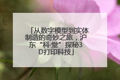 从数字模型到实体制造的奇妙之旅，沪东“科·堂”探秘3D打印科技