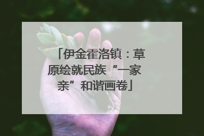 伊金霍洛镇：草原绘就民族“一家亲”和谐画卷
