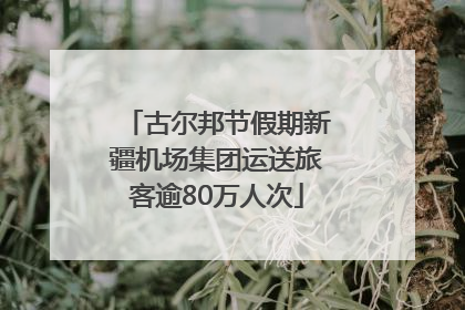 古尔邦节假期新疆机场集团运送旅客逾80万人次