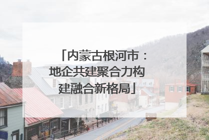 内蒙古根河市：地企共建聚合力构建融合新格局