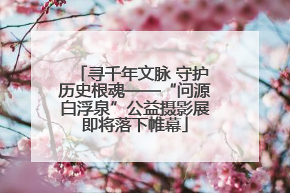 寻千年文脉 守护历史根魂——“问源白浮泉”公益摄影展即将落下帷幕