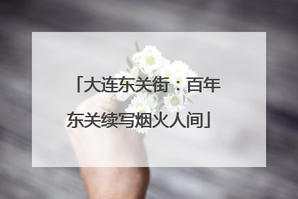 大连东关街：百年东关续写烟火人间
