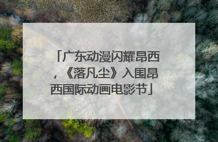 广东动漫闪耀昂西，《落凡尘》入围昂西国际动画电影节