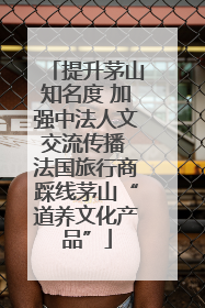 提升茅山知名度 加强中法人文交流传播 法国旅行商踩线茅山“道养文化产品”