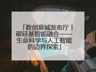 数创泉城发布厅丨碳硅基智能融合——生命科学与人工智能的边界探索