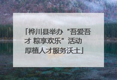 桦川县举办“吾爱吾才 粽享欢乐”活动 厚植人才服务沃土