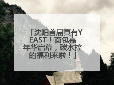 沈阳首届真有YEAST！面包嘉年华启幕，碳水控的福利来啦！