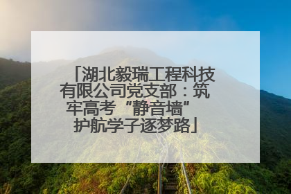 湖北毅瑞工程科技有限公司党支部：筑牢高考“静音墙” 护航学子逐梦路