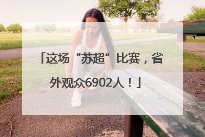 这场“苏超”比赛，省外观众6902人！