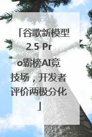 谷歌新模型2.5 Pro霸榜AI竞技场，开发者评价两极分化