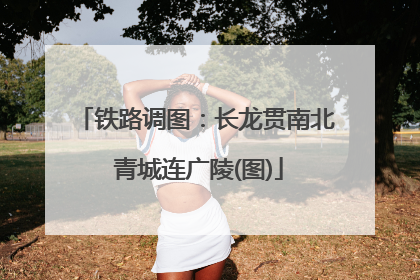 铁路调图：长龙贯南北 青城连广陵(图)