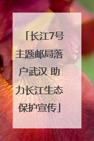长江7号主题邮局落户武汉 助力长江生态保护宣传