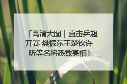 高清大图｜直击乒超开赛 樊振东王楚钦许昕等名将悉数亮相