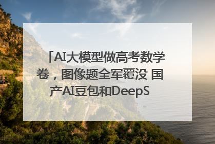 AI大模型做高考数学卷，图像题全军覆没 国产AI豆包和DeepSeek均得分144